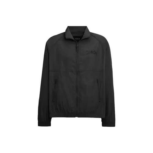 COACH SS24 Куртки и Пальто Мужской Черный