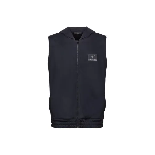 Giuseppe Zanotti GZ SS24 Жилет Мужской Черный