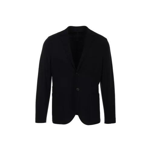 HARRIS WHARF LONDON Бизнес-костюм Пальто Мужской Морской Синий