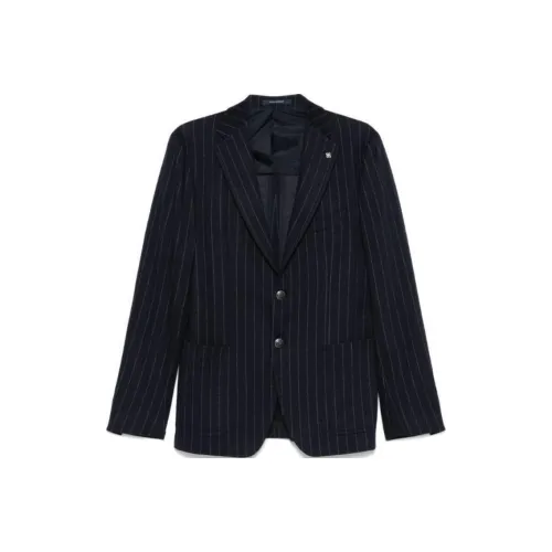 Tagliatore Бизнес-костюм Пальто Мужской Морской Синий