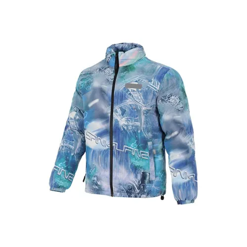 Timberland Многоцветный Воротник-стойка Пуховая куртка Мужской Многоцветный