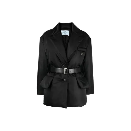 PRADA Черные Женские Пуховики