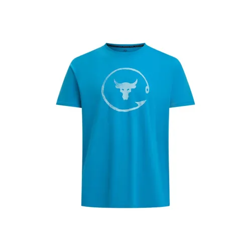 Under Armour ProjectRock T Рубашка Мужская Синяя