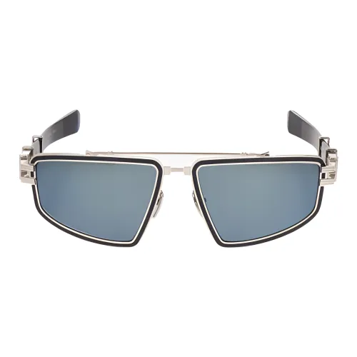 BALMAIN Aviator Солнцезащитные очки Унисекс Серебряный