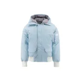 Растопленная вода синего цвета