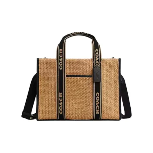 COACH Smith Солома Одно плечо Сумка Обычный Женский Хаки