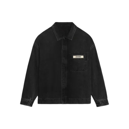 Jacquemus Denim Куртка Мужская Черная