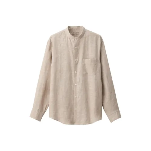 MUJI Hemp Collection Мужские Рубашки