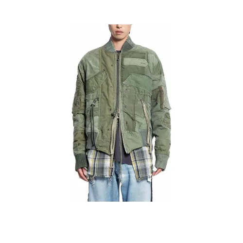 GREG LAUREN Куртки и Пальто Мужской Зеленый