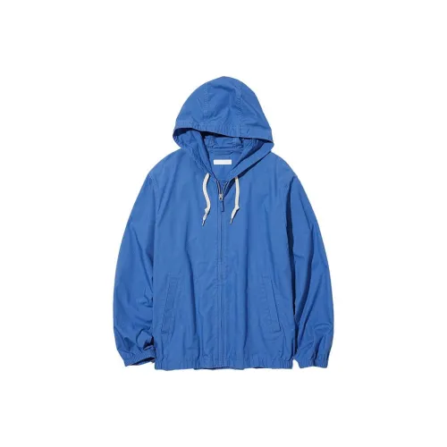 UNIQLO Озерно-голубой Унисекс Куртки