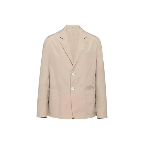 PRADA Бизнес-костюм мужской бежевый