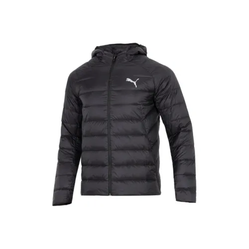 PUMA Черный Мужской Пуховик