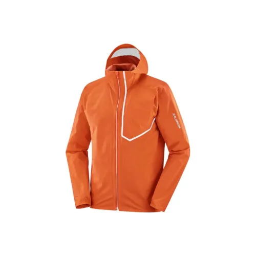 SALOMON Куртки и Пальто Мужской Оранжевый