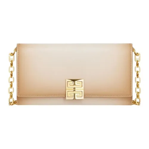 GIVENCHY 4G Телячья кожа Кошелек Женские Пыльно-серый