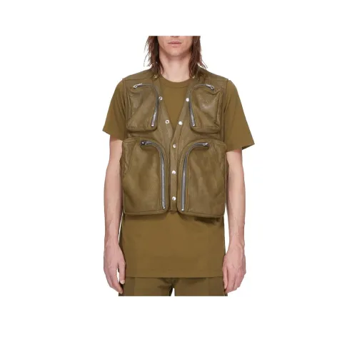 RICK OWENS совместный бренд RO FW24 Жилет Мужской Бобовый