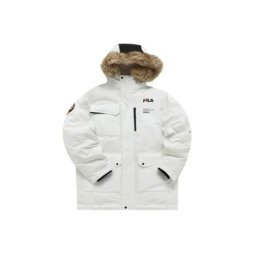 FILA FUSION Пуховик Зимний Мужской Стандартный Белый