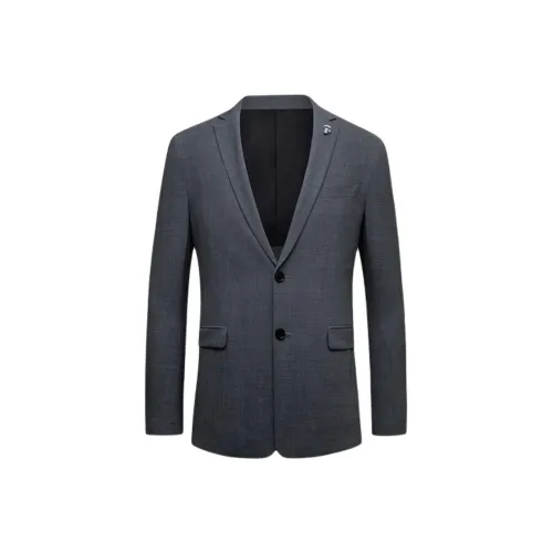 Karl Lagerfeld Бизнес-костюм Пальто Мужской Средний Серый