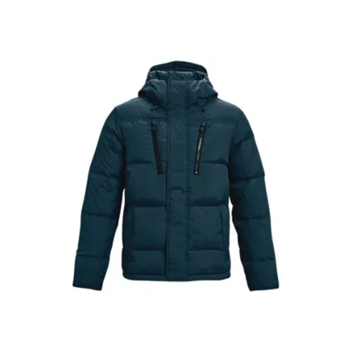 Under Armour ColdGear Темно-синий Синий Мужской Пух