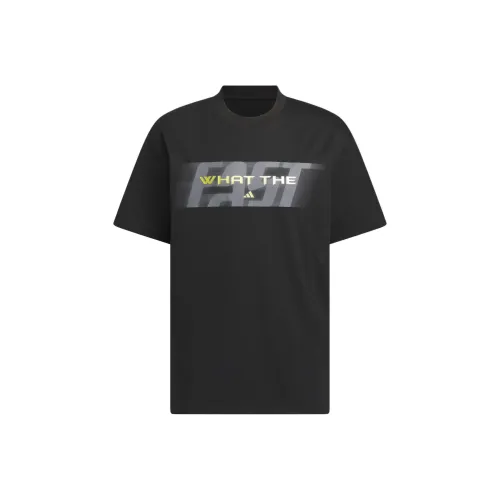 Adidas Баскетбольная футболка мужская черная