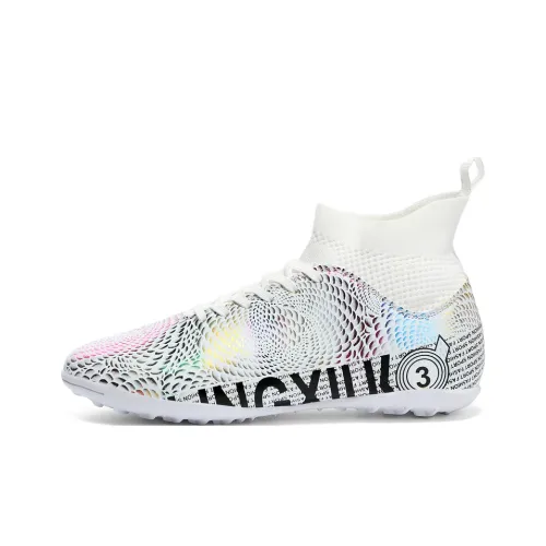 CAMKIDS Противоскользящий Анти-KICK Водонепроницаемый Легкий Амортизация Высокий Топ Детская Футбольная Обувь Подростки