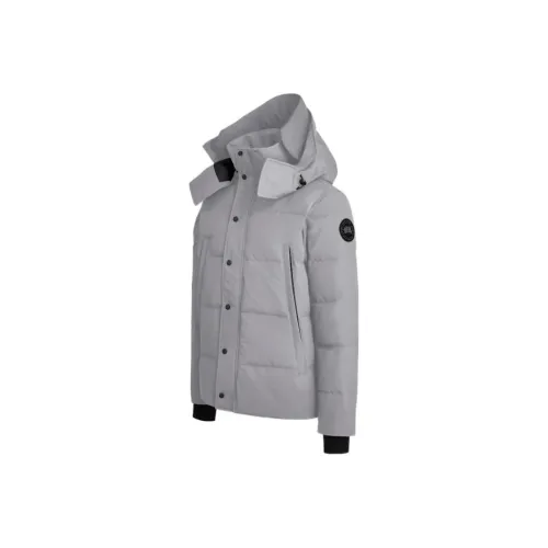 Canada Goose Wyndham Series Down Jacket Parka Coat Men's Silver Канада Goose Wyndham Series Пуховик Парка Пальто Мужской Серебряный