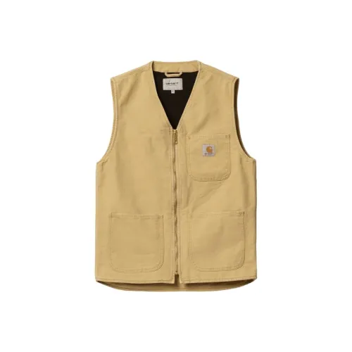Carhartt WIP SS24 ARBOR Жилет Bourbon Aged Canvas Men's Khaki
