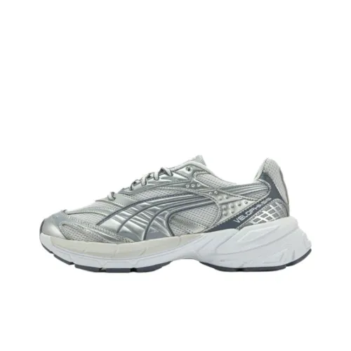 PUMA Velophasis Повседневный Низкий Топ Серый Серебряный Унисекс