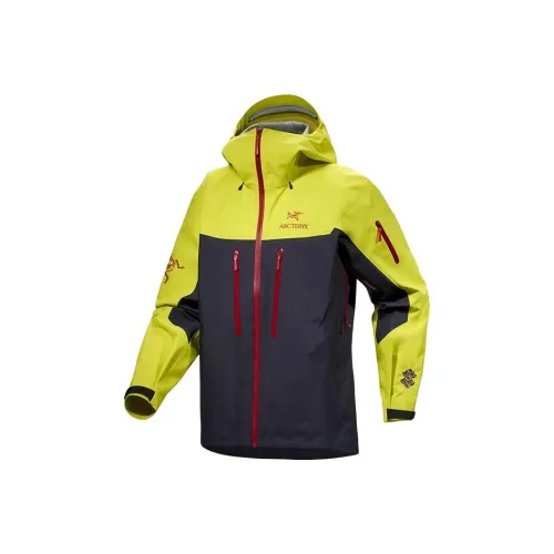 Arcteryx ALPHA SV Желтый Мужские Ветровки