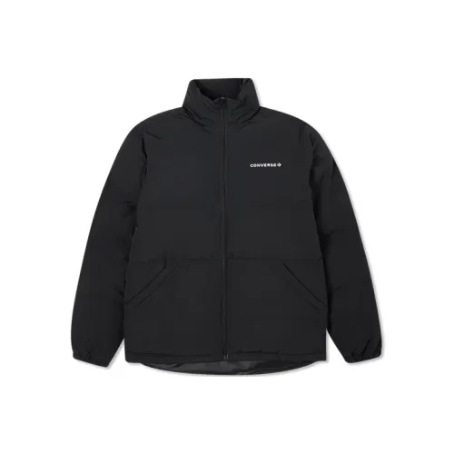 Конверс Черный Мужской Пуховик