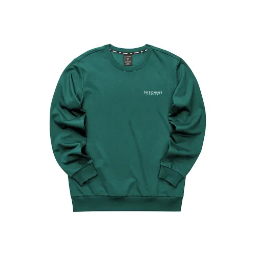 Skechers Colorful Толстовка Мужская Pine Зеленый
