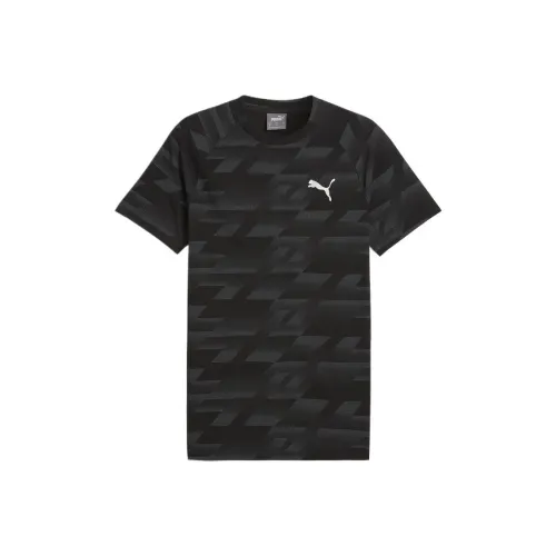 PUMA EVOSTRIPE T Рубашка Мужская Черная 01