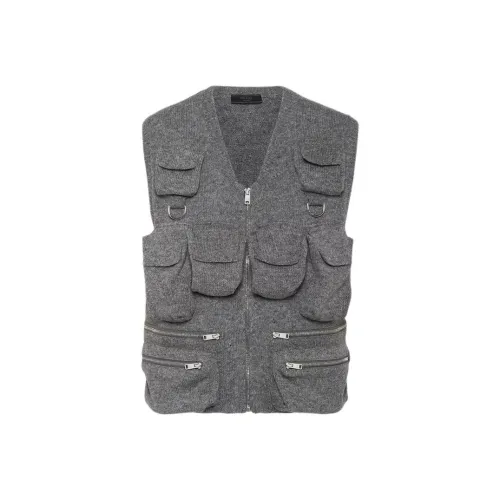PRADA Серый Мужской Жилеты