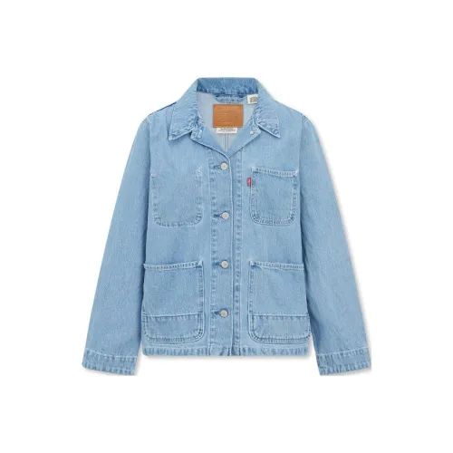 Levi's Denim Куртка Мужская Светло-Синяя