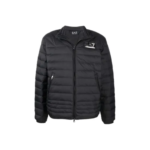EMPORIO ARMANI EA7 Down Jacket Men's Black
