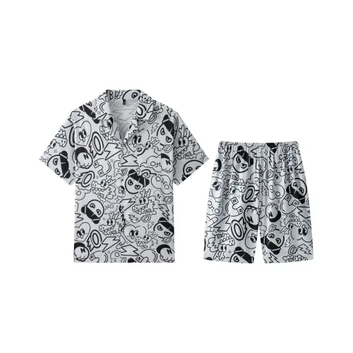 Gongdie x NEZHA LIANMINGKUAN Пижамный комплект Мужской