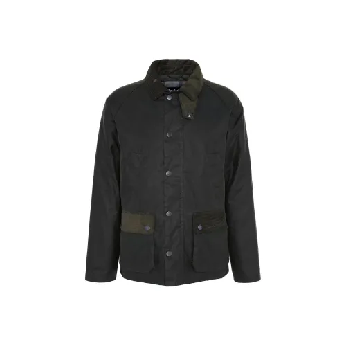 BARBOUR Хлопковый пуховик Мужской Fern Green
