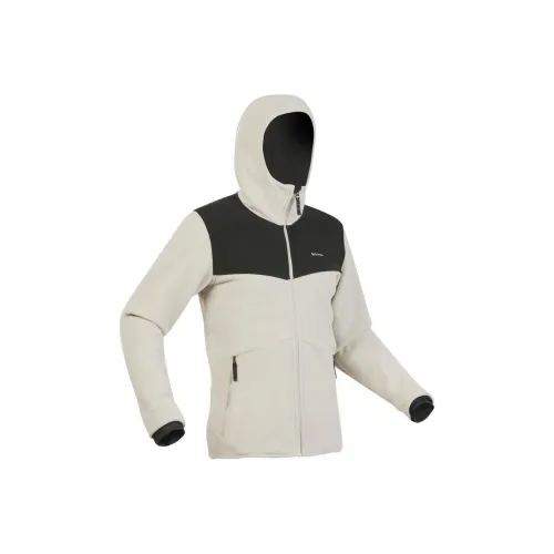 DECATHLON SH100 Куртки и Пальто Мужской Светло-Белый Лаймово-Серый