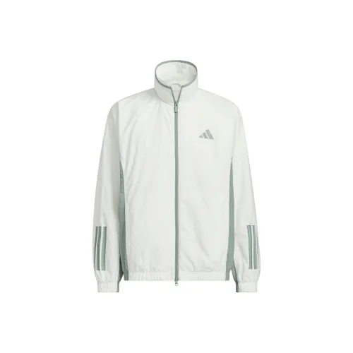 Adidas Нефритовый Белый Мужские Куртки