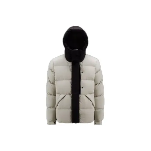 MONCLER Madeira Series Светло-серый Мужской Пуховик