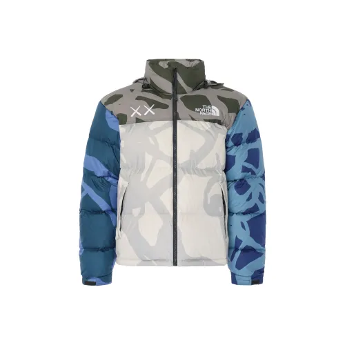 THE NORTH FACE Пуховик Зимний Унисекс Серый