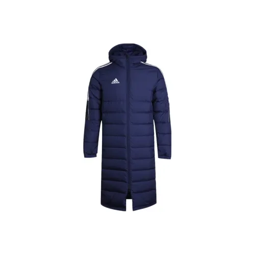 Adidas Пуховик Мужской Темно-Синий