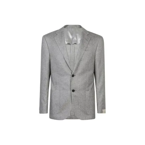 CORNELIANI Бизнес-костюм мужской серый