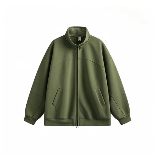 CUAVIO Толстовка Унисекс Армейский зеленый