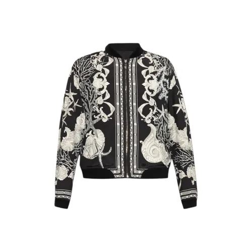 VERSACE SS24 Куртки и Пальто Мужской Черный