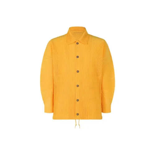 Homme Plissé Issey Miyake Куртки и Пальто Мужской Желтый