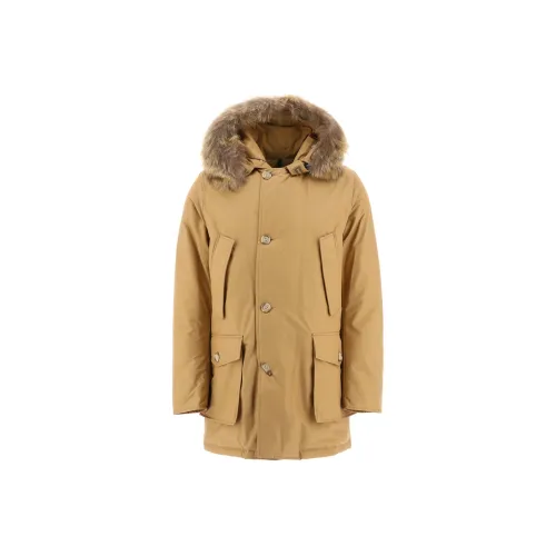 WOOLRICH FW22 Пуховик Мужской Коричневый