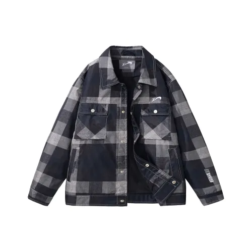 K Bird Черная клетка Унисекс Куртки