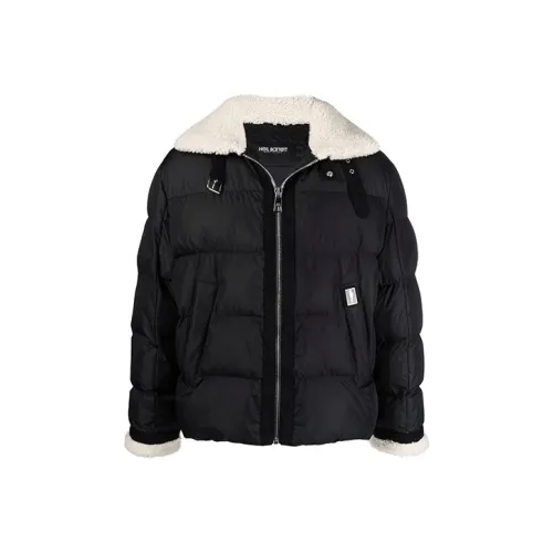 Neil Barrett совместный бренд Черный мужской пуховик