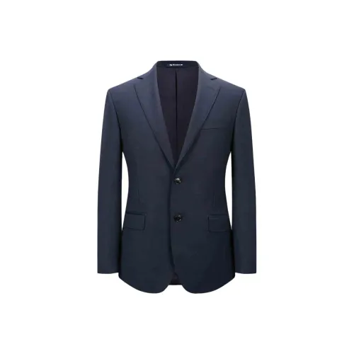 BY CREATIONS Бизнес-костюм мужской темно-синий