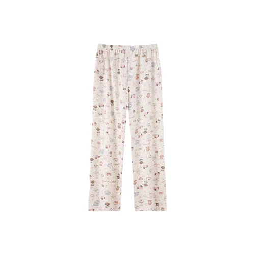 DAISONG Пижамные штаны женские абрикосовые